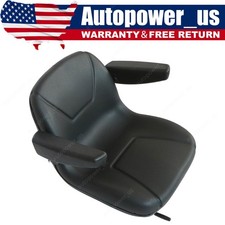 Replacement Low Back Seat Black With Armrests Fits Bad Boy Mower New