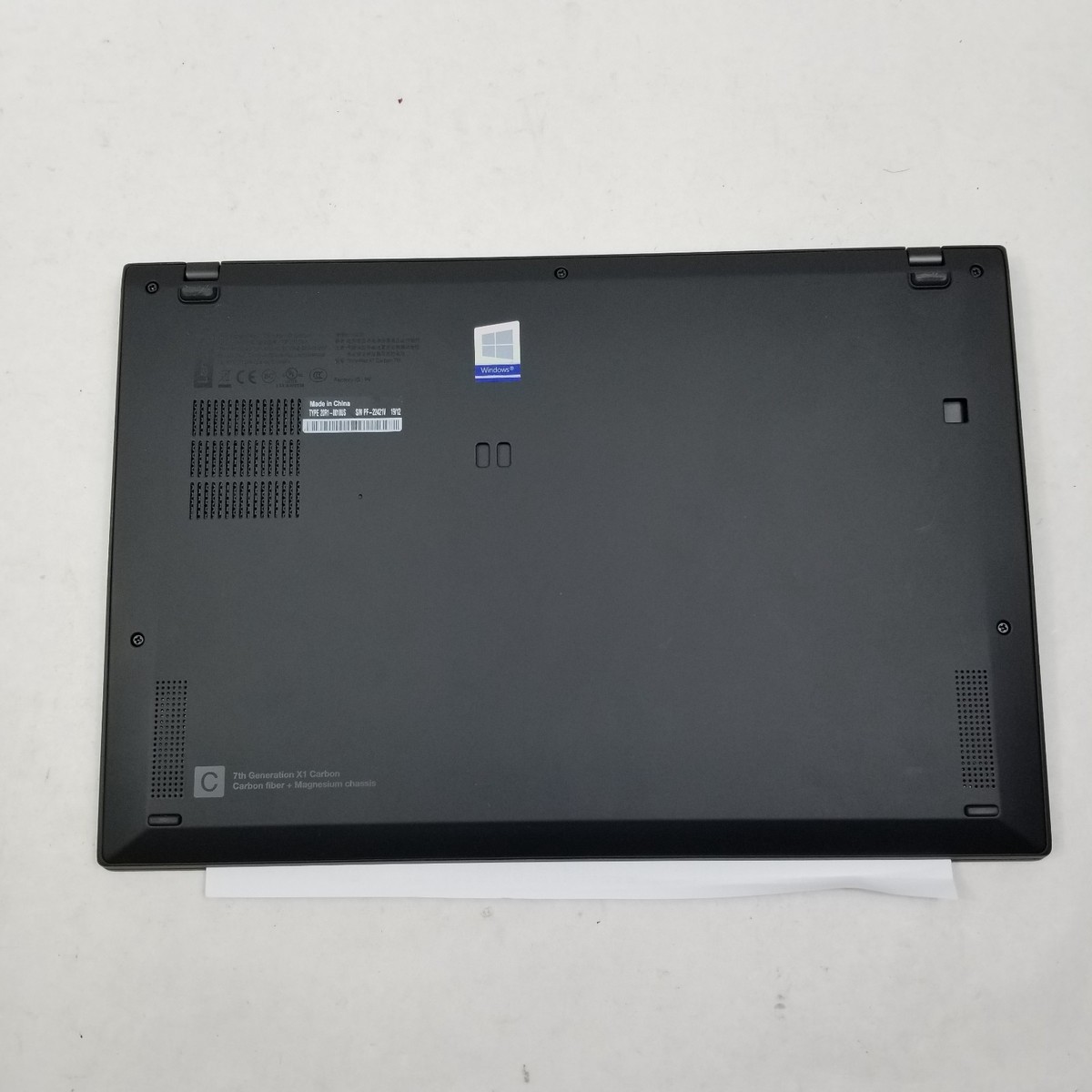 Lenovo ThinkPad X1 Carbon Gen 7 Core i5-10210U 1.60GHz 8GB RAM