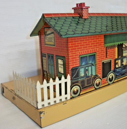 1920s HORNBY O GAUGE No2 WINDSOR STATION WITH RAMPS + FENCES - Picture 8 of 13