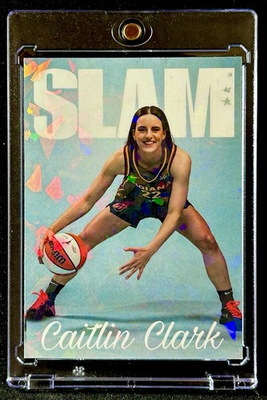 #ad Caitlin Clark 2024 Anime Sport Swag Cartoon Prism White SLAM Iowa Fever $31.00