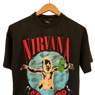 Nirvana Nevermind 90s RARE Vintage Reprint Single Stitch T-shirt