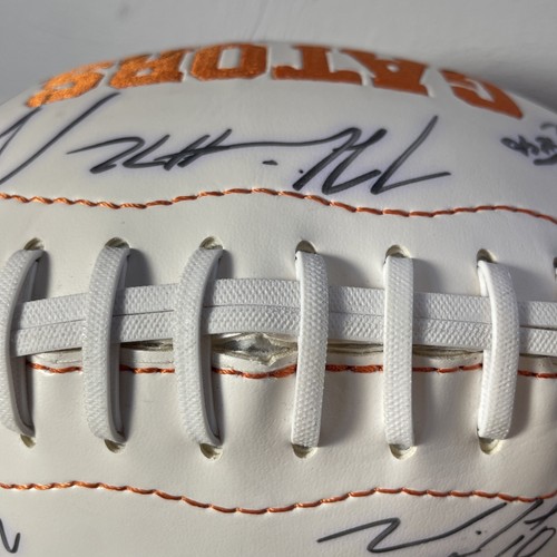 Florida Gators 2006-2009 Team Signed Rawlings Football Tim Tebow #15 *Read Desc* - Picture 5 of 19