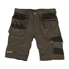 Scruffs Trade Shorts - Slate 34" Waist
