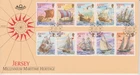 Unaddressed Jersey FDC First Day Cover 2000 Maritime Heritage Set