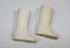 Star Wars Vintage 12" Inch Line Luke Skywalker BOOTS Lot Pair Original Kenner