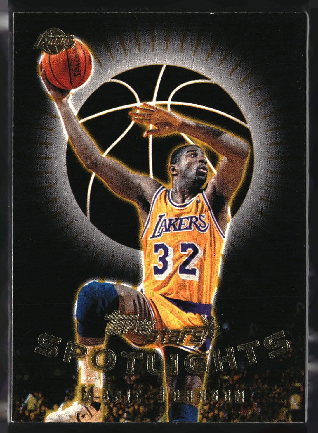 Magic Johnson 2000-01 Topps Stars #145 H.O.F. Los Angeles Lakers