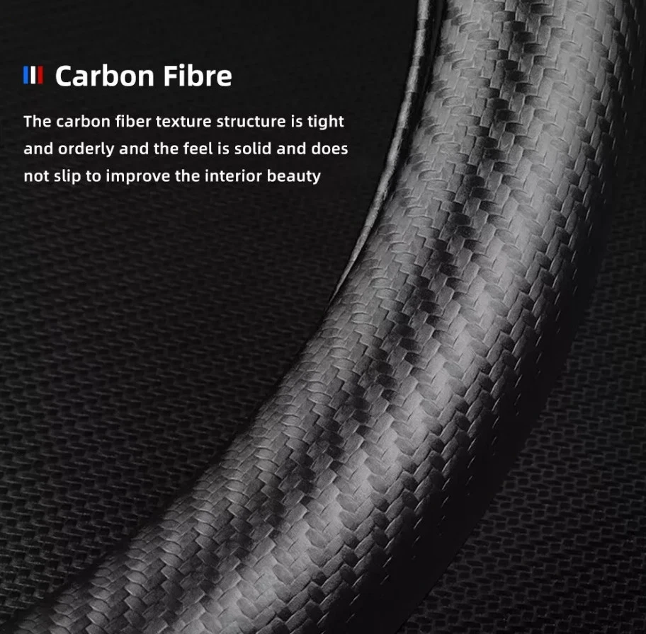 Cubierta de volante de cuero sintético de 15" para Mazda rojo vino cubierta redonda protectora Foto 3 de 4