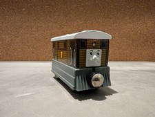 Thomas Friends Wooden Railway Toby-repainted roof to cover my name in marker
