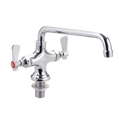 BK Resources BKF-DPF-8-G OptiFlow Dual Valve Pantry Faucet w/ 8'' Swing Spout