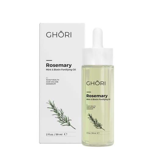 Rosemary Mint & Biotin Hair Oil Pure Essential Oil for Hair Thickness, Ideal ...