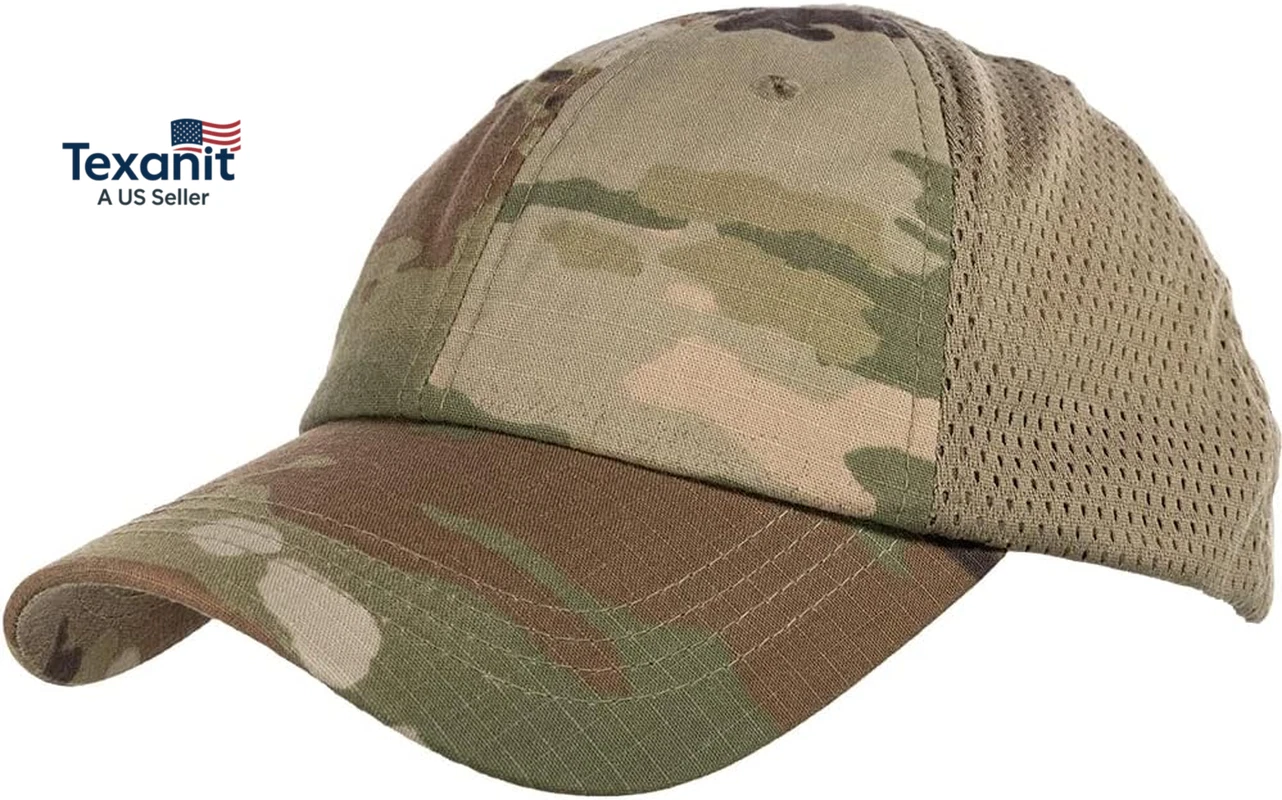 Unisex Adult Tactical Mesh Nyco Ballcap