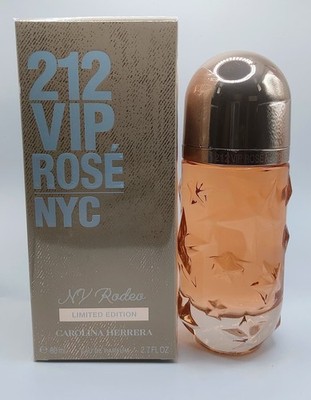 Carolina Herrera 212 VIP Rosé NY Rodeo 2.7 oz Eau de Parfum Women Floral Luxury