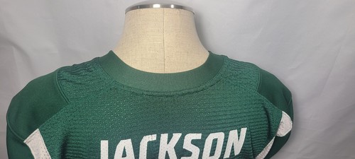 Adidas Football Miami Hurricanes Jackson #17 Green Jersey Climalite Mens L Used - Picture 9 of 14