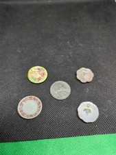 Miniature Dollhouse Accessories Lot of Assorted Bowls 4 Items 