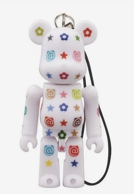 NEW BE@RBRICK Bearbrick Birthday Phone Bag Charm Multicolor Monogram 70% Figure