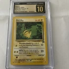 CGC 10 PRISTINE Pikachu #27 GOLD LABEL Black Star PROMO Pokemon Card