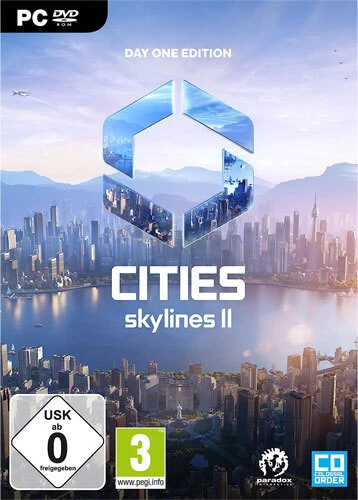 Cities Skylines II - Day One Edition - PC - New & Original Packaging - German Version
