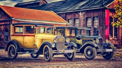 Ford Model A VINTAGE POSTER 24 X 36 INCH Looks Sweet!