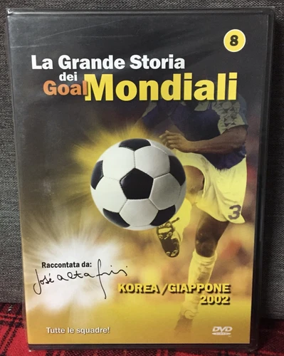 La Grande Storia dei Goal Mondiali Vol. 8 Korea Giappone 2002 DVD Nuovo Altafini