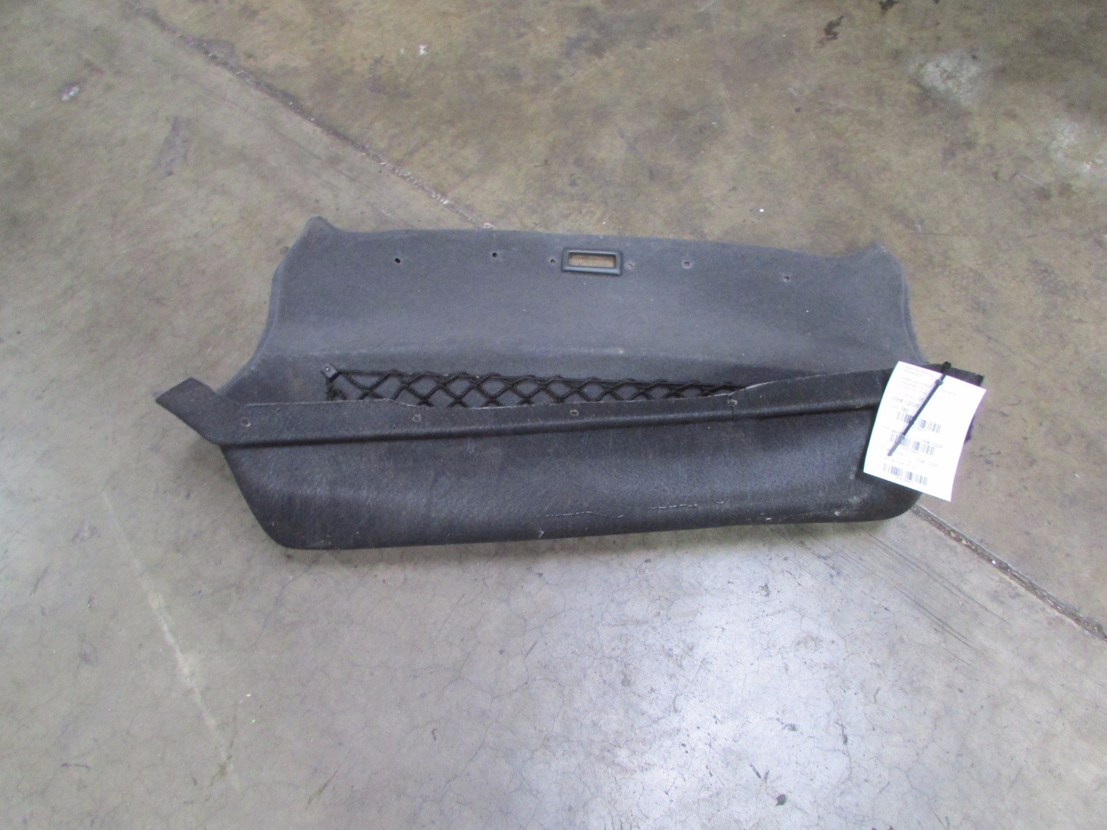 Maserati Spyder, Trunk Back Wall Carpet, Used, P/N 66739800