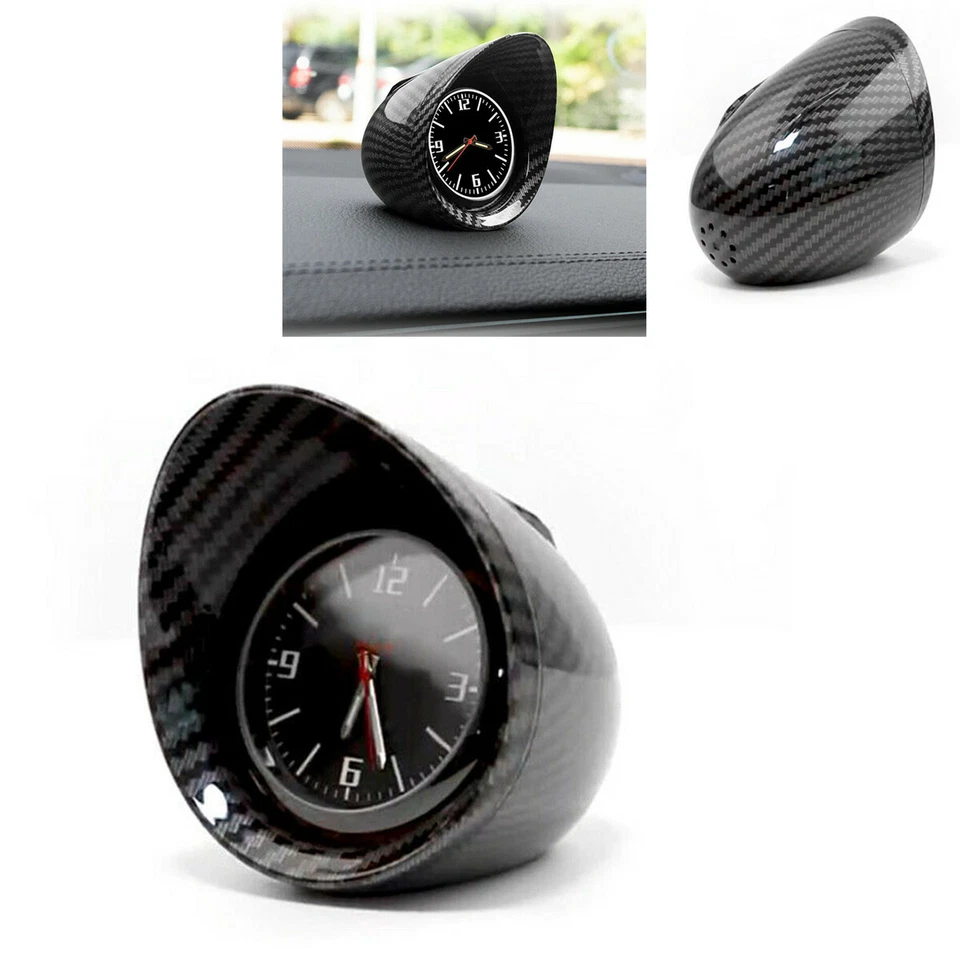 Calibre Reloj Luminoso Retroiluminación Coche Interior Puntero Reloj Auto Salpicadero Medidores Foto 4 de 4