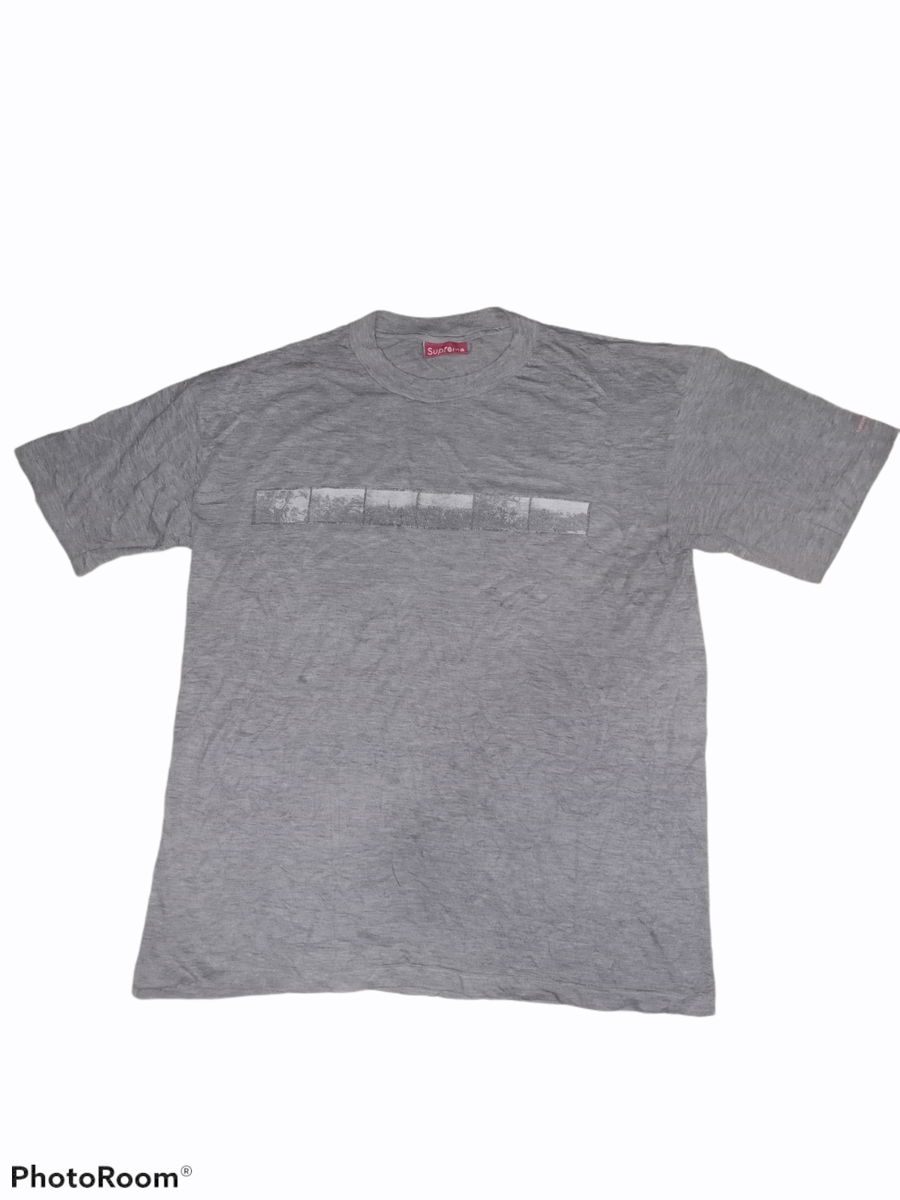 SUPREME ARI MARCOPOULOS 1996 TEE TSHIRT GREY FILM STRIP OG VINTAGE 