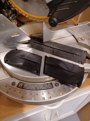 Zero Clearance Insert Dewalt Miter Saw DW703 DW704 DW705 DWS713 DWS715 DWS716 - Picture 3 of 3