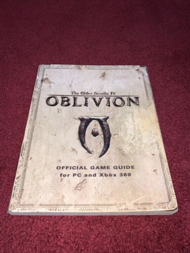 The Elder Scrolls IV 4 Oblivion Strategy Guide Bethesda Prima Games-Good Condtn!