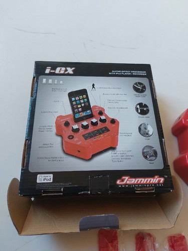 DJ Tech Jammin IGX i-GX Guitar Effects Processor w/ iPod Player/Recorder BOXED - Picture 3 of 16