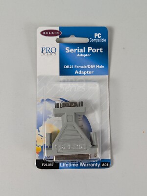 BELKIN Serial Port Adapter DB25 Female/DB9 Male Adapter