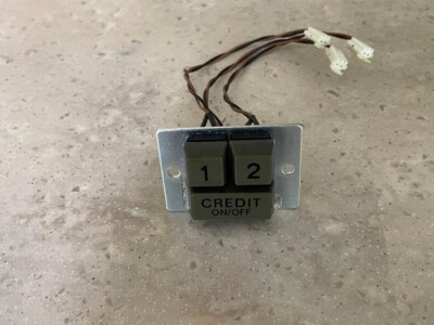 Pachislo Slot Machine Bet / Credit Buttons from Older Bellco Machines (See List)