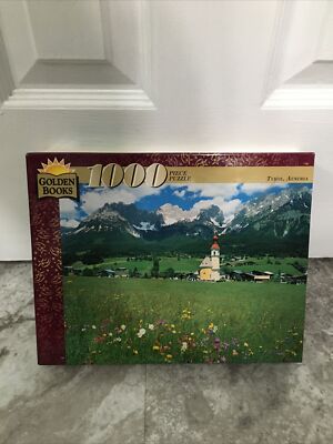 Golden Books Tyrol, Austria 1000 pc puzzle 7470G NIB New In Box