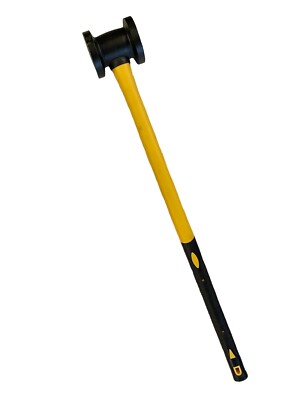 Zaunmaul 12 Pfund 5,5 kg mit einem Fiberglasstiel Schwerlast Hammerhammer