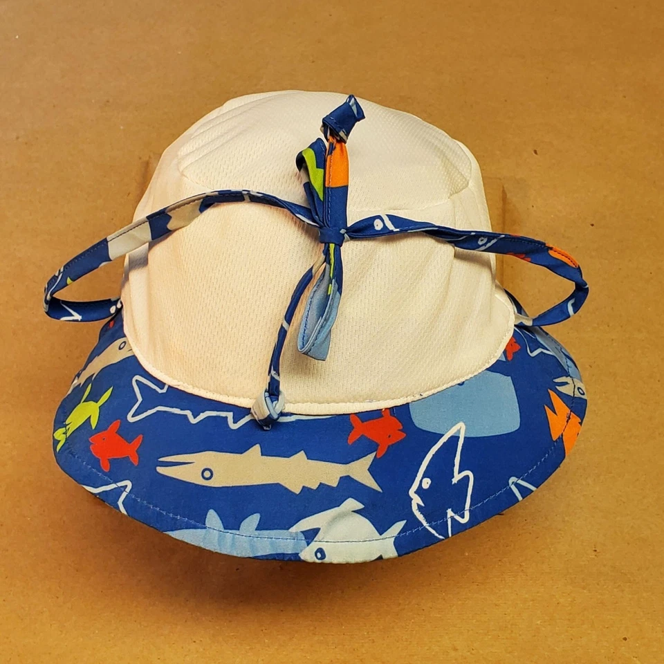 Sombrero I Play Bucket Sun 0-6 meses azul Foto 2 de 4