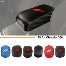 Console Cover Armrest Box Leather Pad Accessories for Dodge Charger /300c 2011+