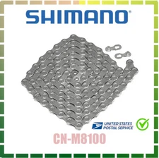 Shimano XT CN-M8100 Chain 12-Speed 122 Links with Quick Link MTB