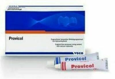 VOCO PROVICOL TEMPORARY CEMENT BASE & CATALYST PACKAGE 2 x 25gm tubes