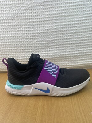 nike running renew rival trainers in violet