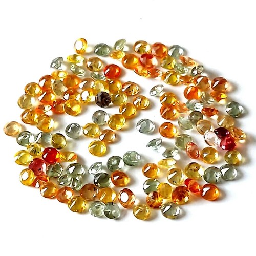 2.1mm Natural Sapphire Round Cut 10pcs LOT– Multicolour Loose Gems for Jewellery - Picture 3 of 3