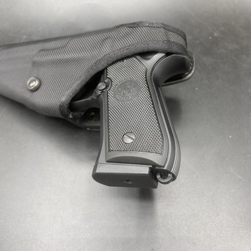 GOULD & GOODRICH Beretta M9, M9A1, M9A3, M9A4 Duty Holster LH Black, New K338 - Picture 4 of 11