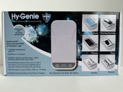Hy-Genie UV Smartphone and Accessory Sanitizer,BRAND NEW - Picture 1 of 4