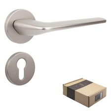 APECS Maniglie per Porte Interne Moderne Maniglia per Porta Interna con Rosoni Q