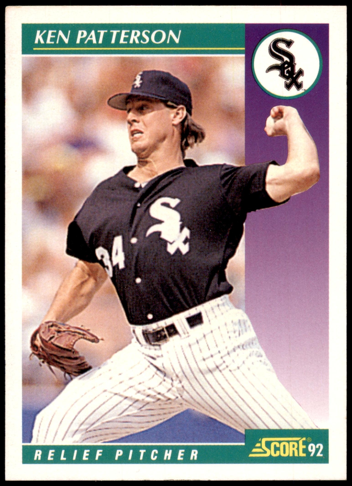 Ken Patterson #347 1992 Score