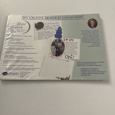 Bee Creative Memories Ruled Scrapbook Pages 5x7 B19