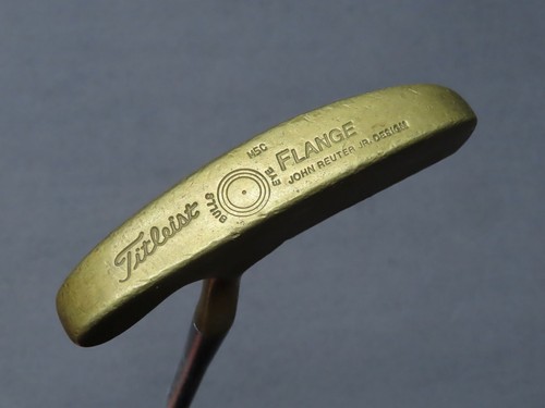 Titleist Bulls Eye M5C Flange John Reuter JR. Design Putter RH Flare Tip Satin