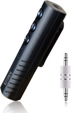 Bluetooth V5.0 Output Audio Receiver, Mini Wireless 3.5Mm Jack Aux Adapter Port