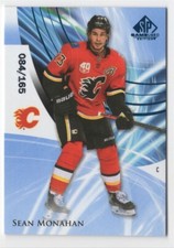 2020-21 SP Game Used - Sean Monahan Blue Burst /165 - Calgary Flames