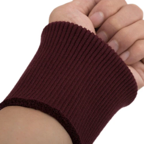 Cotton Thick Stretch Knit Sweater Arms Cuff Leg Rib Jersey Ribbed Trim Fabric - Picture 6 of 60