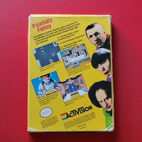 Nintendo NES The Three Stooges Game Box Manual Cleaned Tested Mo Curly Larry