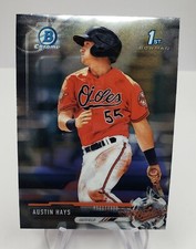 Austin Hays Rookie RC 2017 Bowman Chrome Prospects 1st Bowman #BCP224